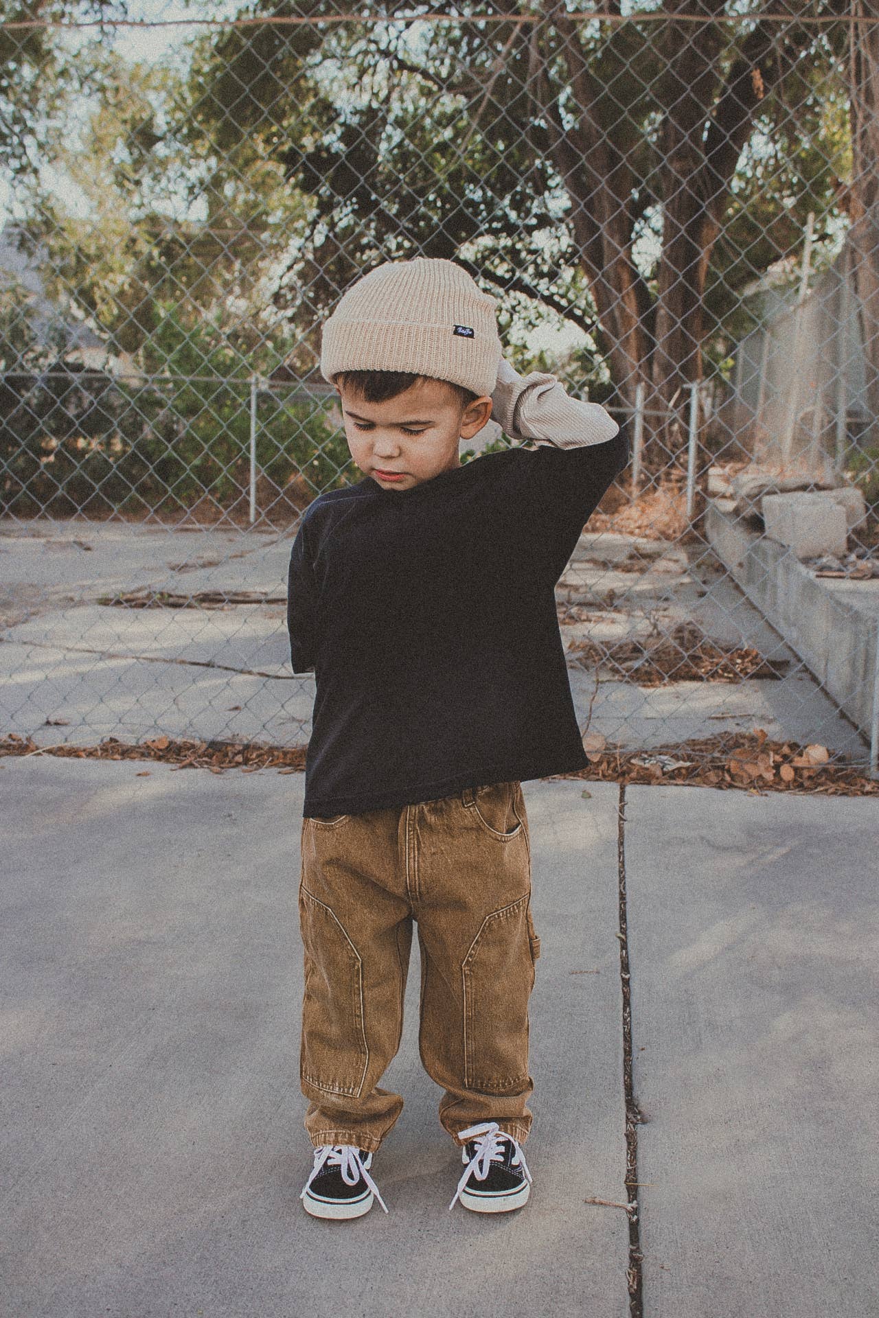 Waffle Layered Tee