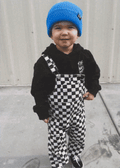 Checkered Overalls