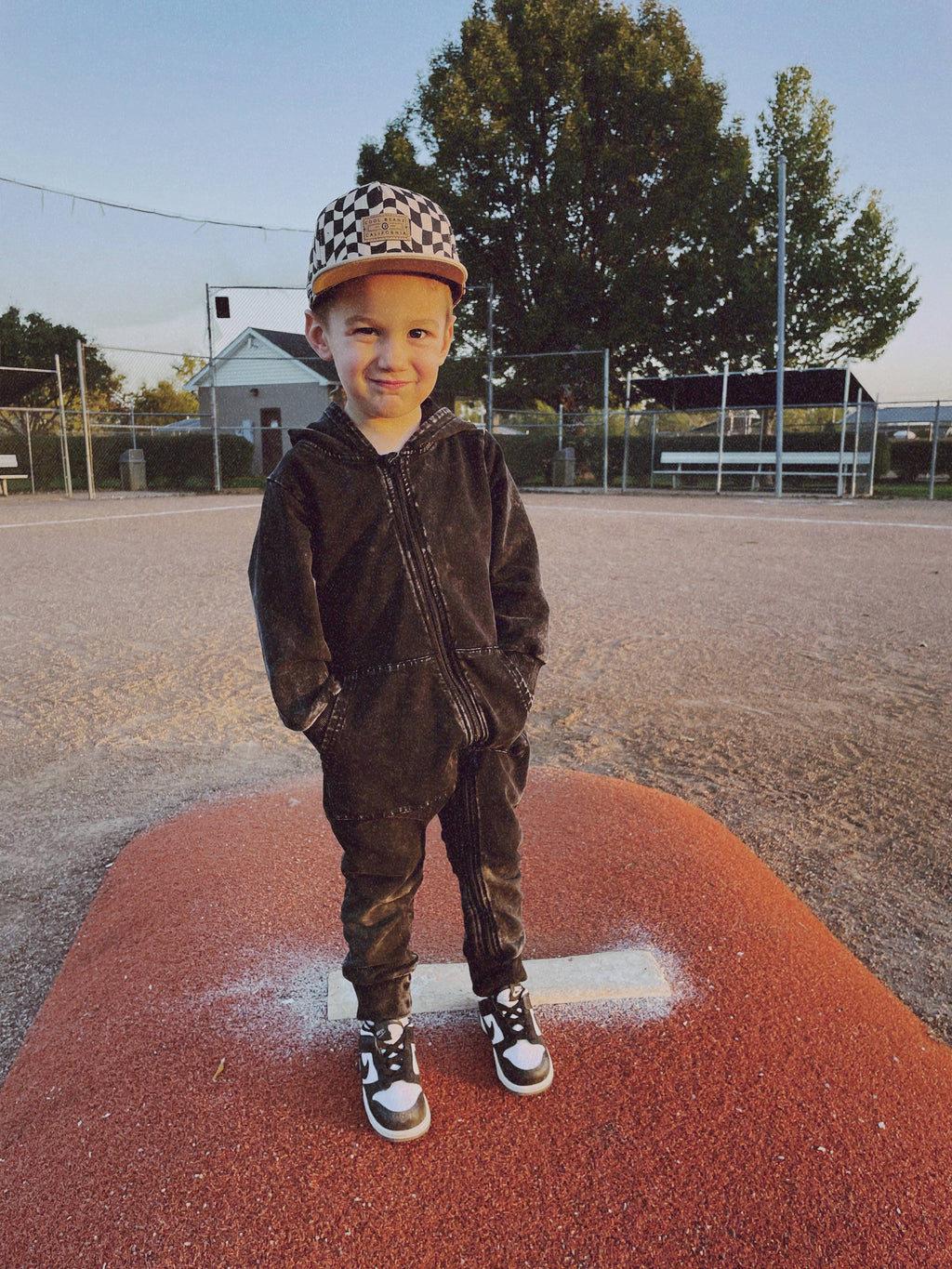 Vintage-Wash Sweatsuit
