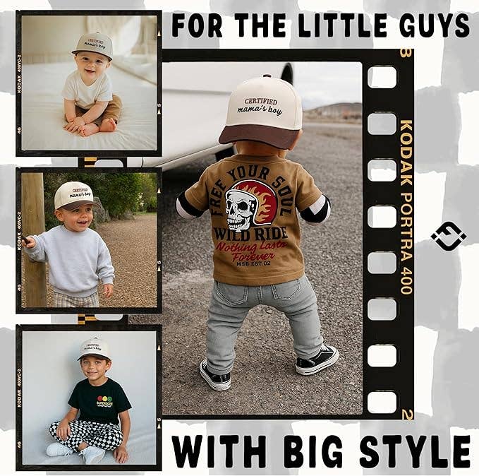 Certified Mamas Boy Trucker Hat