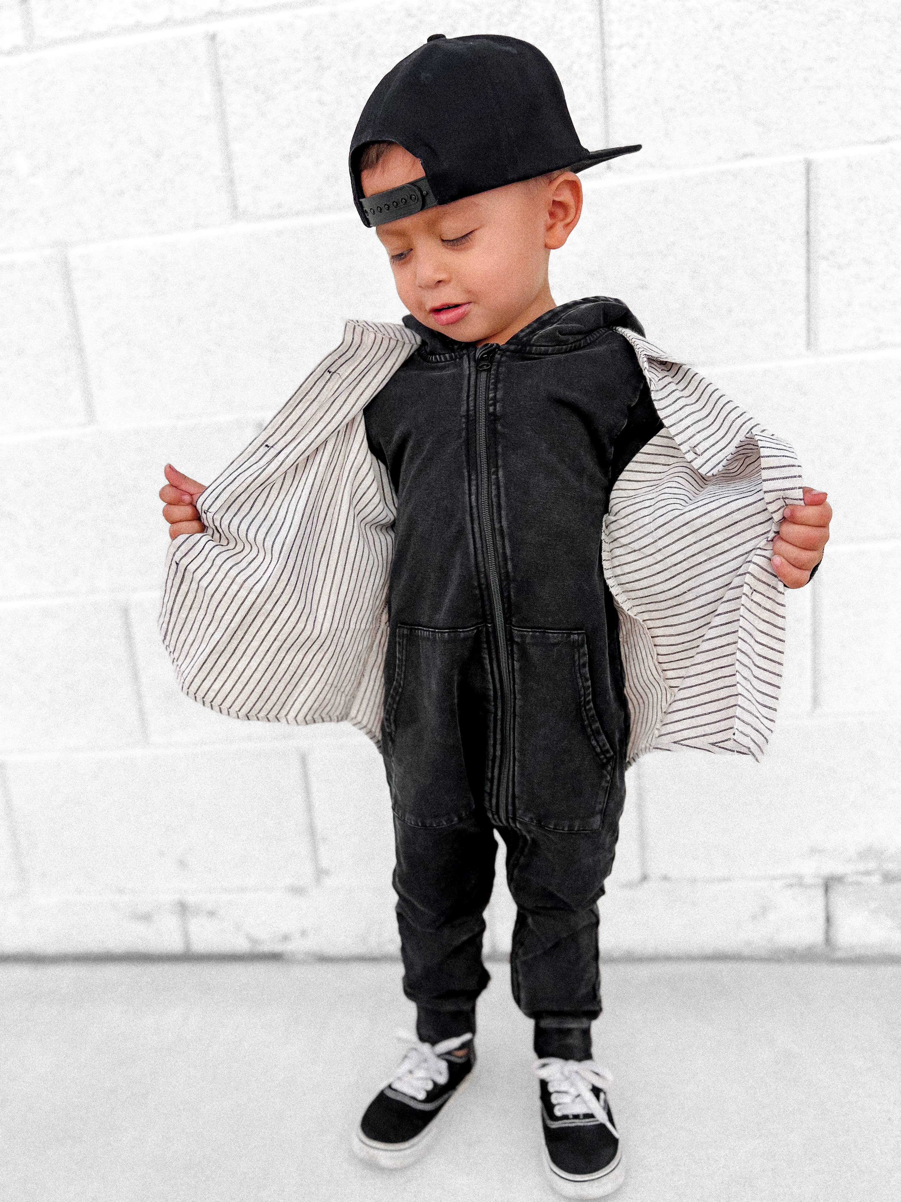 Vintage-Wash Sweatsuit
