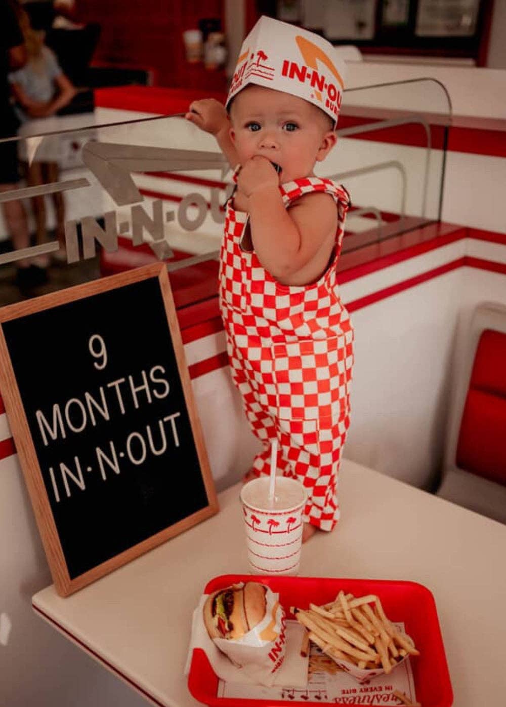 Checkered Overalls