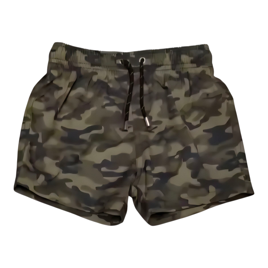 Camo Swim Trunks
