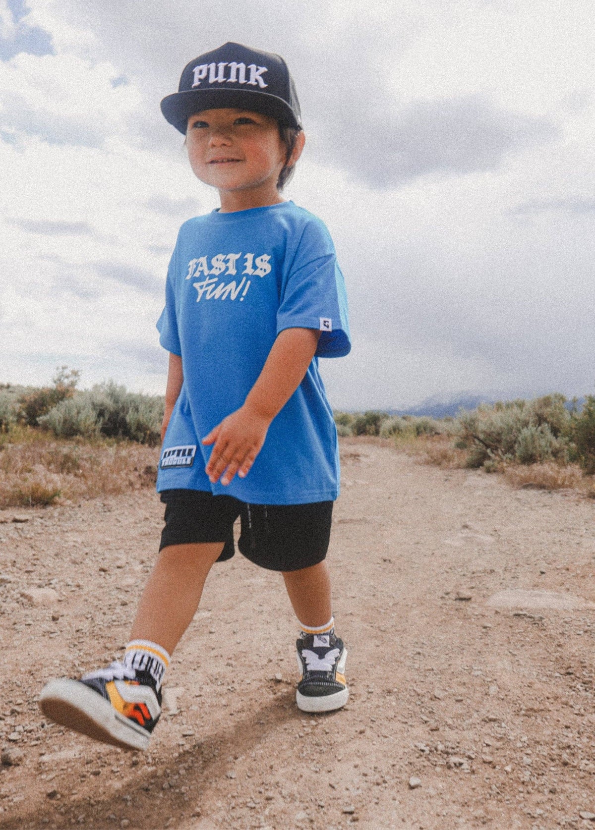 Going Fast Blue T-Shirt