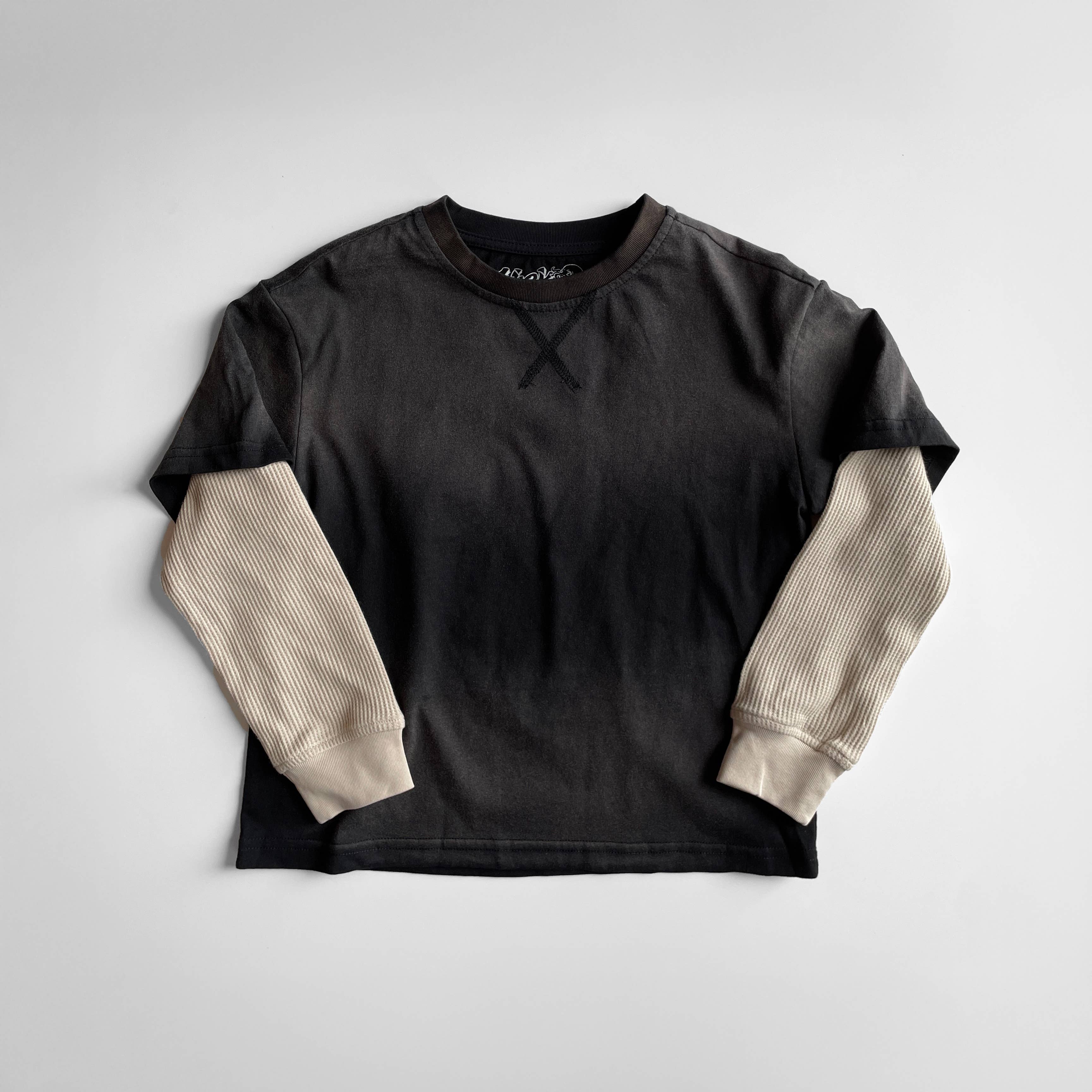 Waffle Layered Tee
