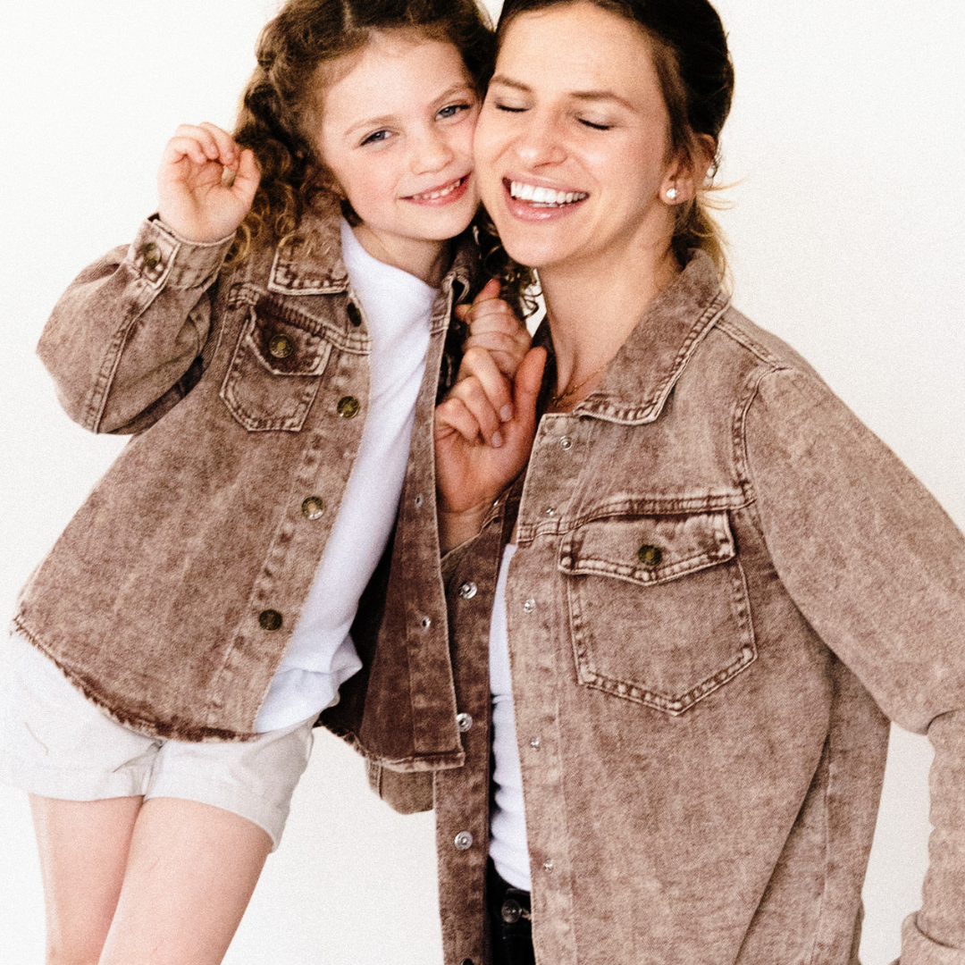Brown Denim Jacket