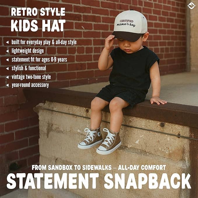 Certified Mamas Boy Trucker Hat
